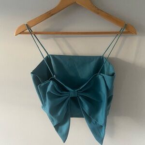 Cropped Cami with Bow